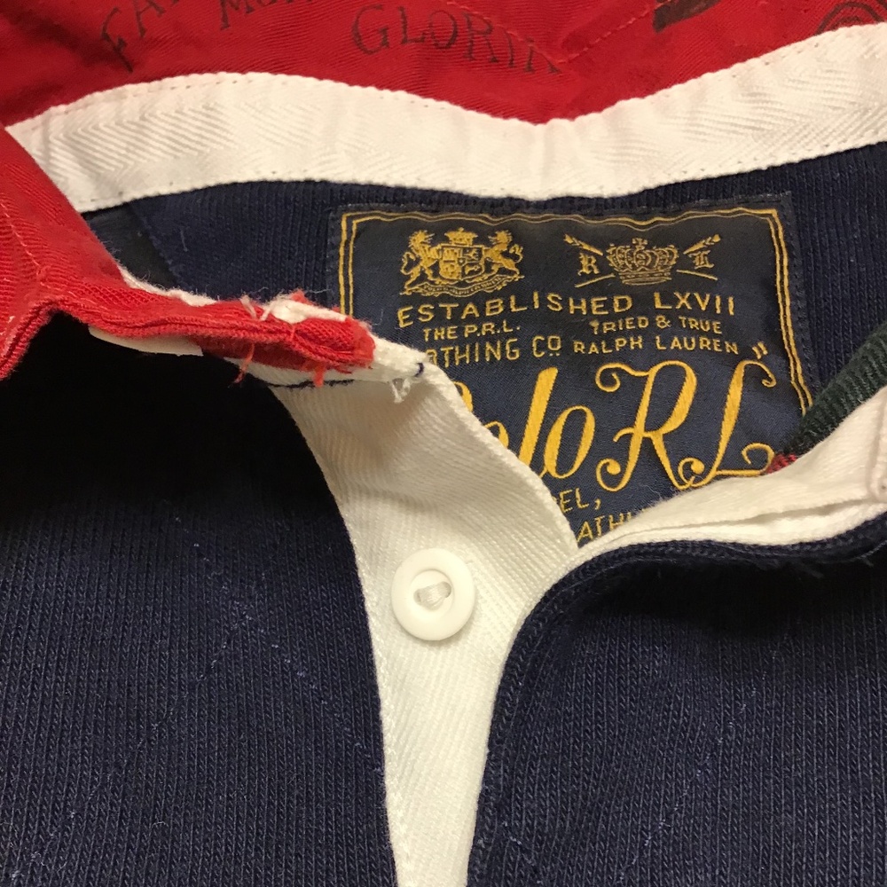 POLO RALPH LAUREN RUGBY MENS PULLOVER - Picture 4 of 16